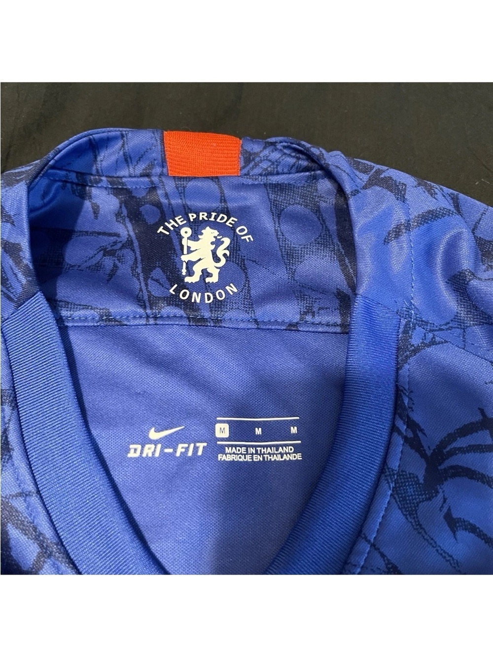 Nike Chelsea FC Home Jersey 2019/20 Blue Yokohama Tyres Football Shirt Size M - Picture 4 of 7